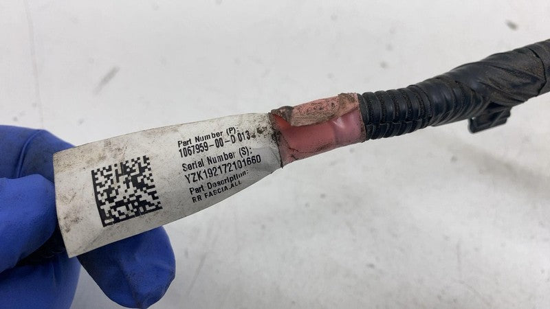 ⭕ 2017-2023 Tesla Model 3 M3 Rear Bumper Wiring Harness Cable Wire 106