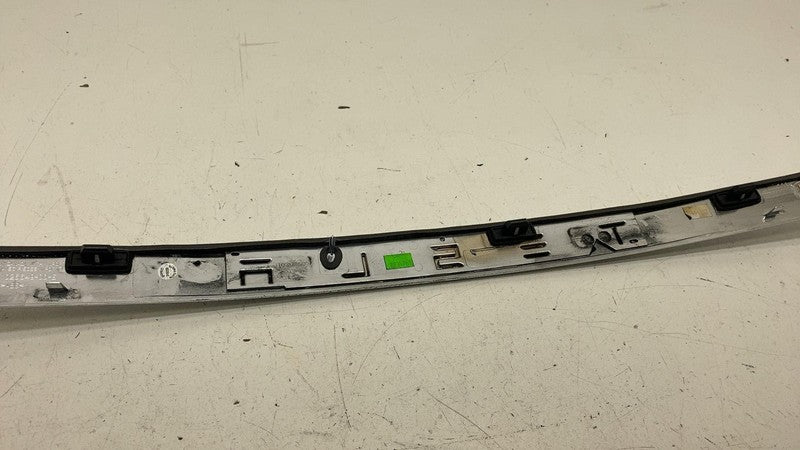 ⭕ 12-15 Tesla Model S Rear Liftgate Trunk Lid Chrome Trim Molding 1025