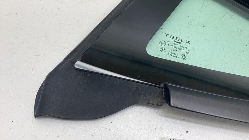 1514978-00 ⭕ 24-25 Model 3 Rear Driver Side Quarter Fixed Window Glass Left LH 1514978-00