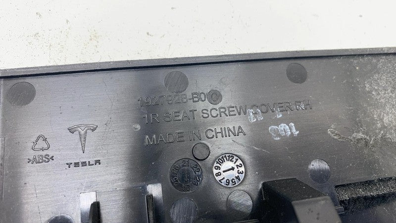 ⭕ 2024 Tesla Cybertruck Front Right Side Seat Screw Cover Panel Trim 1