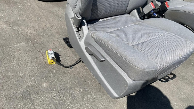 ⭕ 14-19 Chevrolet Silverado 1500 Set of 5 Front & Rear Cloth Seat AZ3 Heated OEM