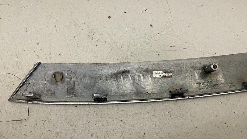 104702200C ⭕ 16-20 Tesla Model X Front Upper Grille Chrome Strip Bright Trim 1047022-00-C