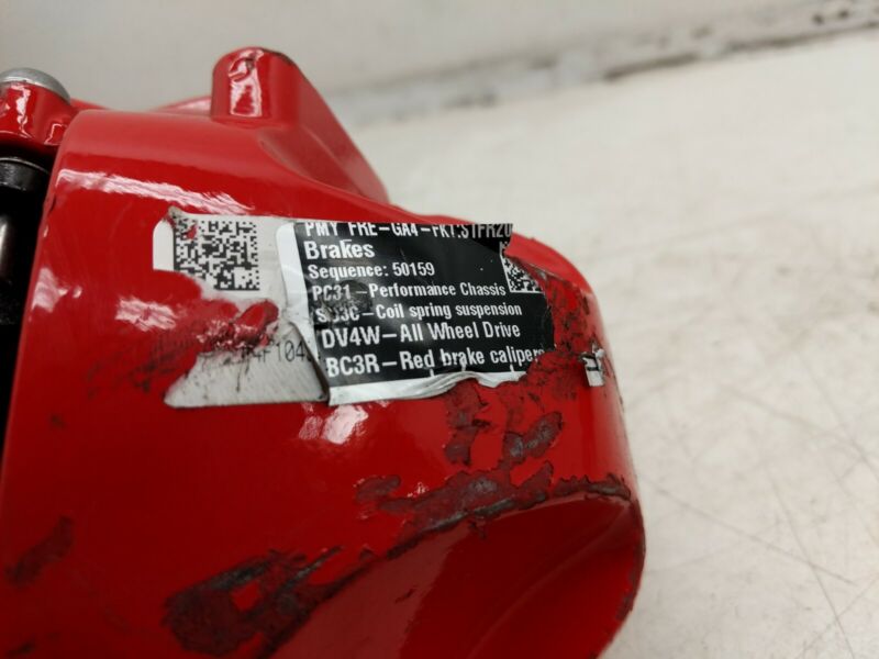 2020 2021 2022 2023 Tesla Model Y Front Passenger Side Brake Caliper Right Red
