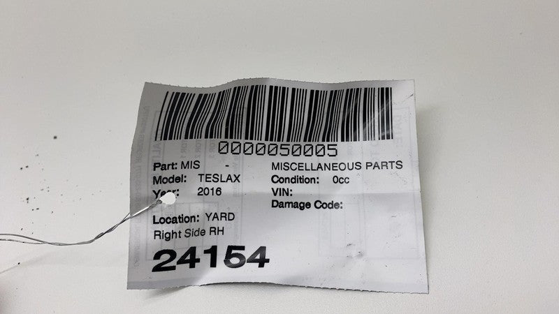 2016-2020 Tesla Model X MX Rear Passenger Side Liftgate Gas Shock Stru