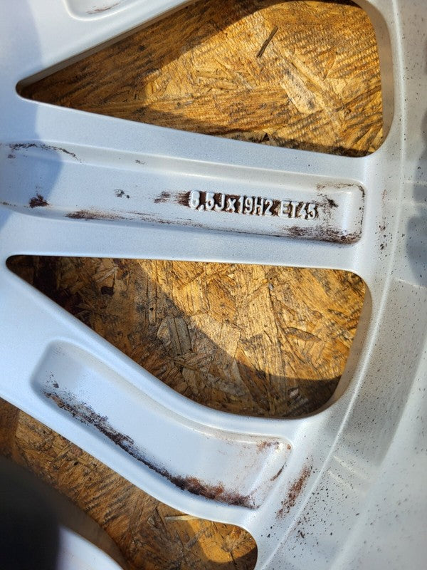 4G0601025E 2012 2013 2014 2015 Audi A6 Quattro S6 SET of 3 Wheel Rim 19" inch 8.5x19 Silver