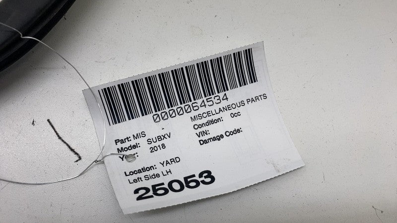 ⭕ 18-23 Subaru XV Crosstrek Rear Driver Side Door Body Weatherstrip Seal Left LH