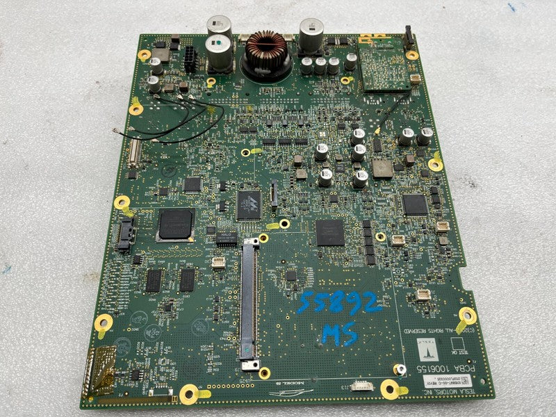⭕2012-2020 Tesla Model S MS Media Control Unit MCU Motherboard Assy 10