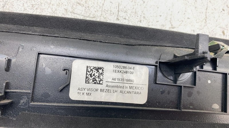 ⭕2016-2020 Tesla Model X MX Driver LH Sun Visor Trim Bezel Left 105028