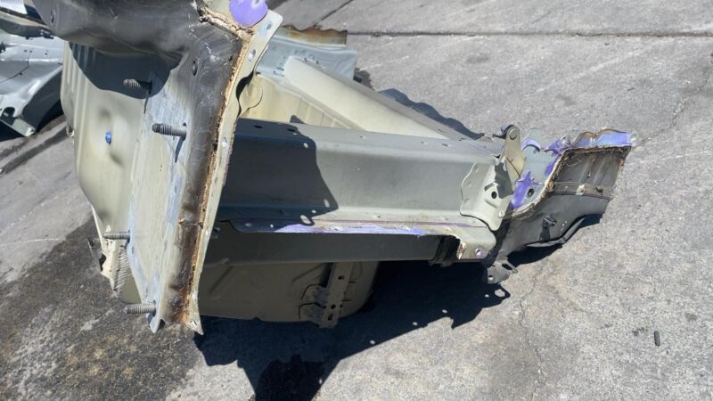 ⭕ 2017-2023 Tesla Model 3 Rear Tail Panel Bucket + Upper & Lower Rail Structural