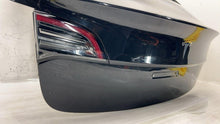 ⭕ 17-20 Tesla Model 3 Trunk Tailgate Liftgate Decklid Shell Panel Black - PMBL