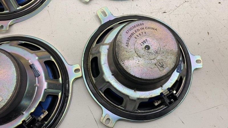 6700363680 ⭕ 17-20 Maserati Levante SET of Front & Rear Door Audio Sound Speaker 6700363680