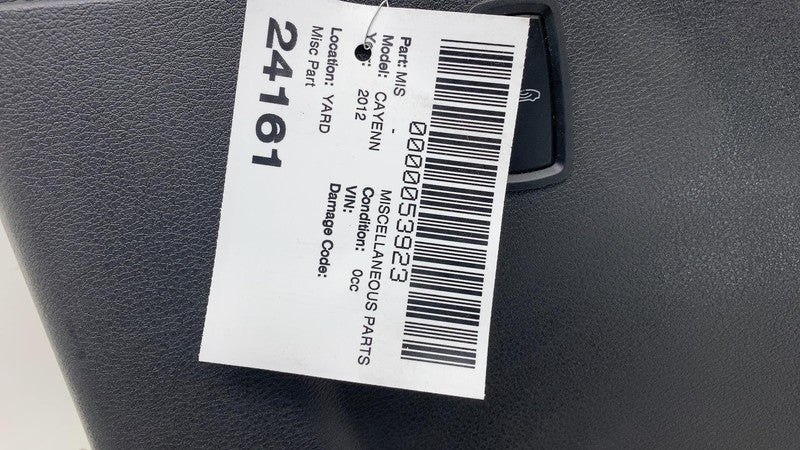 A053629 2011-2018 Porsche Cayenne Rear Driver Side Lower Sill Scuff Trim Panel Left LH