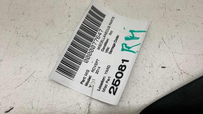 ⭕ 14-16 Range Rover Sport Front Passenger Side 1st Row Seat Belt Retra