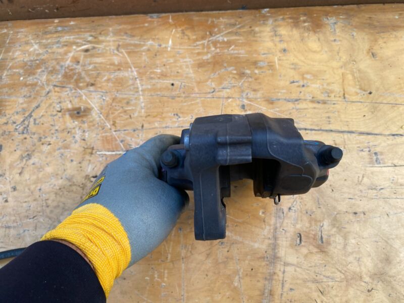 ⭕2012-2020 Tesla Model S MS Driver Side Caliper w/ Brake Hose Line Left Assembly