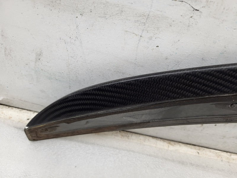 ⭕ 12-15 Tesla Model S Trunk Liftgate Lid Spoiler Wing Carbon Fiber 102