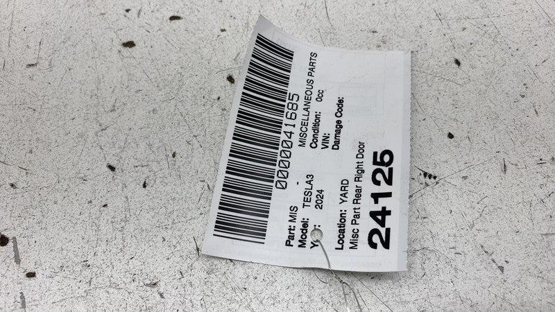 152811500D ⭕ 2017-2025 Tesla Model 3 Y Rear Right Exterior Outer Door Handle 1528115-00-D