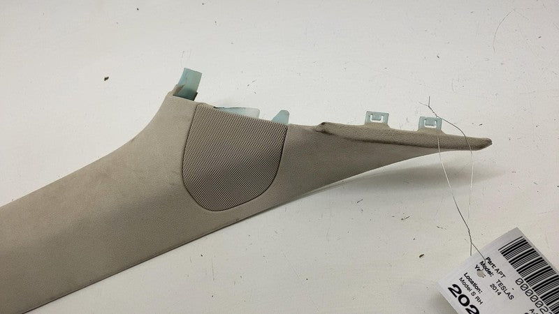 ⭕ 12-20 Tesla Model S Passenger Side A-Pillar Trim Cover Upper Right 1