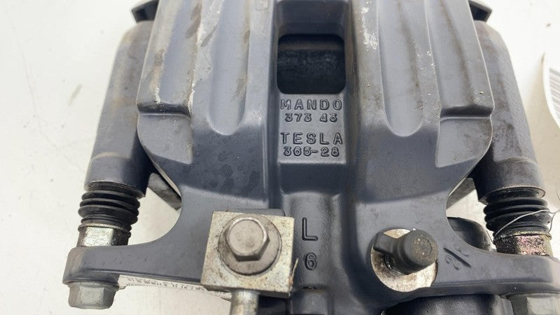 ⭕ 16-20 Model S MS Rear Driver Side Caliper w/ Brake Hose Line Left 10