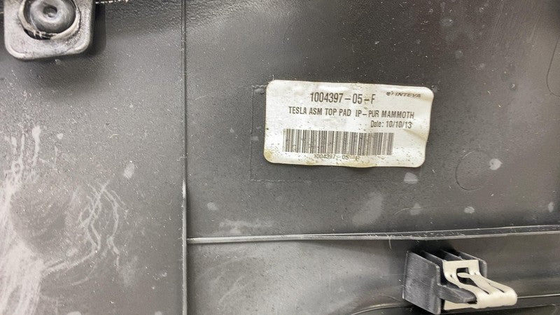 ⭕ 2012-2015 Tesla Model S Dashboard Instrument Panel Dash Trim Cover B