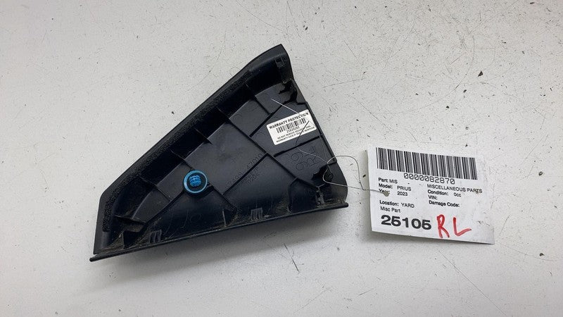 6749847010 ⭕ 2023-2025 Toyota Prius Rear Left Door Corner Trim Cover Panel OEM 67498-47010