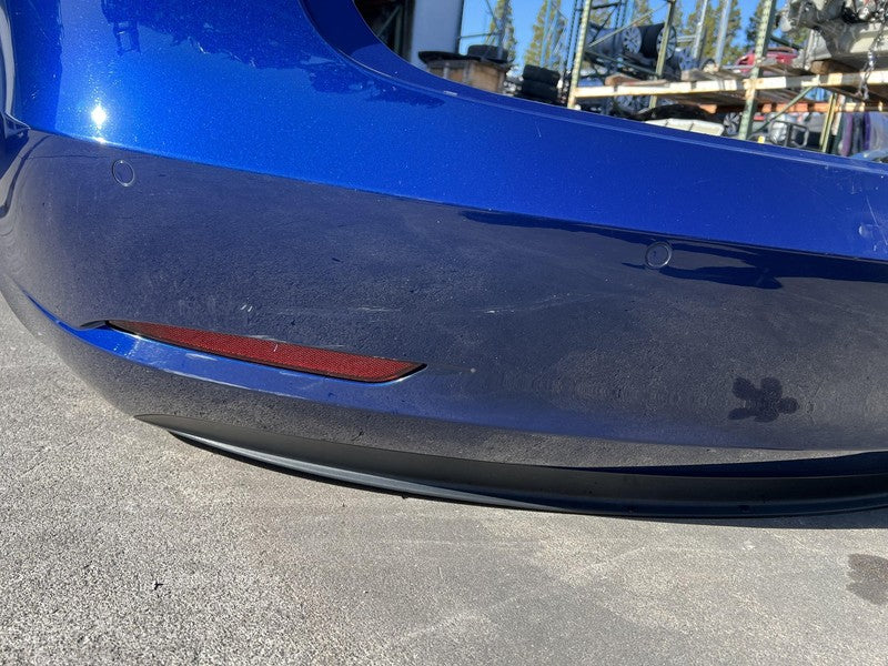 2017-2022 Tesla Model 3 Rear Bumper w/ Underbody Shield + Park Sensor & Harness
