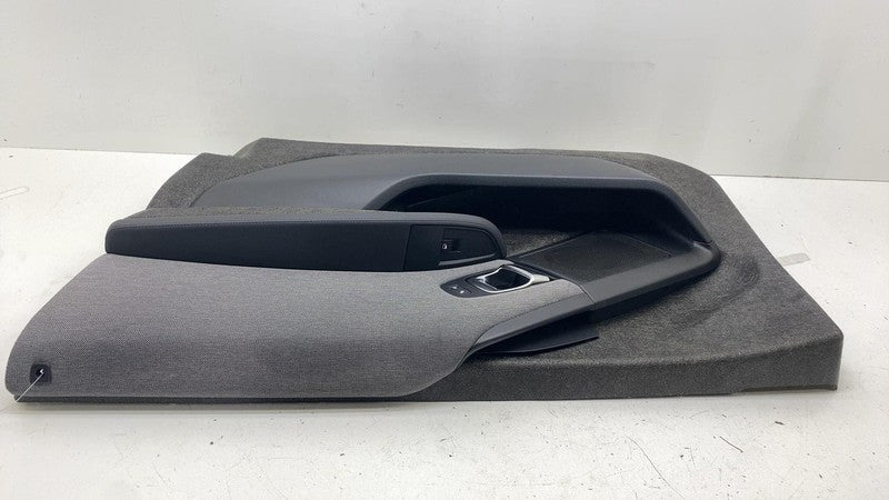 ⭕14-21 BMW i3 I01 Front Passenger Side Interior Door Panel Trim Cover Gray Right