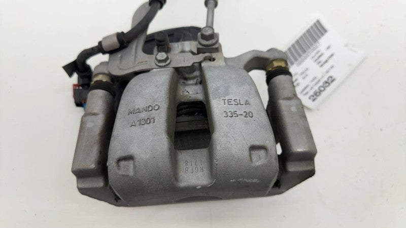 ⭕ 17-23 Tesla Model 3 Y Rear Driver Caliper w/ Brake Line Hose Left 10