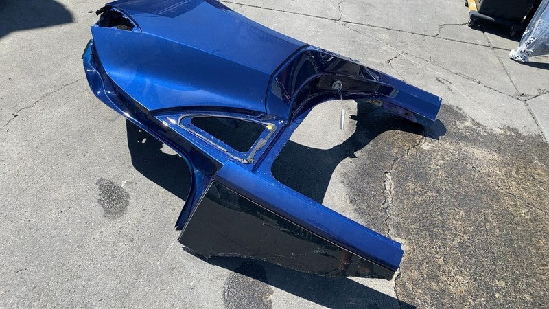 ⭕ 2020-2023 Tesla Model Y Rear Left Quarter Panel Structural Cutout LH Blue PPSB