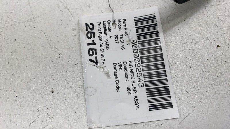 ⭕ 16-19 Model S Front Suspension Left = Right Air Spring Module RWD 10