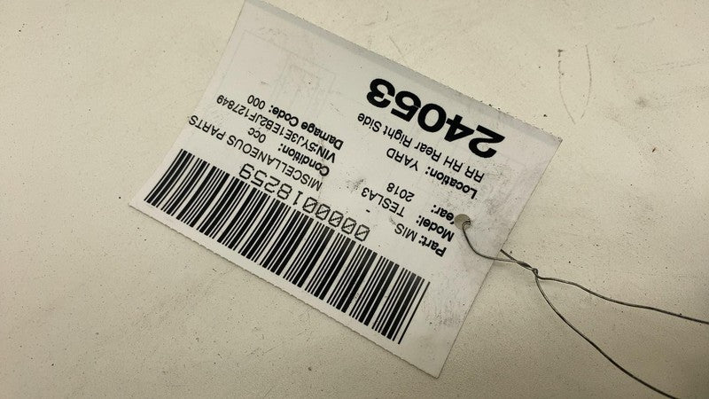 9509-B ⭕ 2017-2023 Tesla Model 3 M3 Rear Left or Right Door Brake Check Stopper LH=RH
