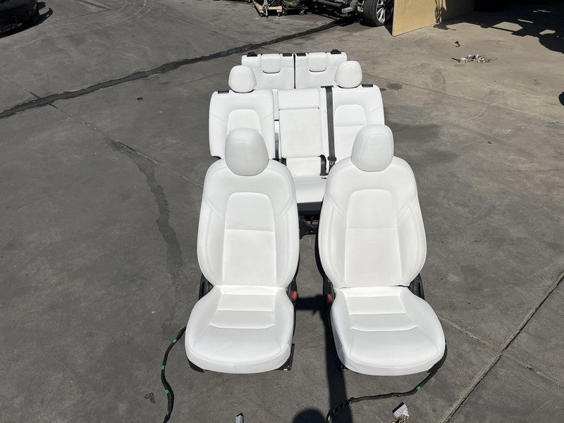 1456943-99-E ⭕ 2020-2022 Tesla Model Y MY Three Row 7-seater Interior Seat Cushion Assy White