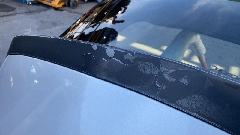 2011-2014 Porsche Cayenne S Rear Trunk Hatch Tailgate Liftgate Shell Silver LX7W