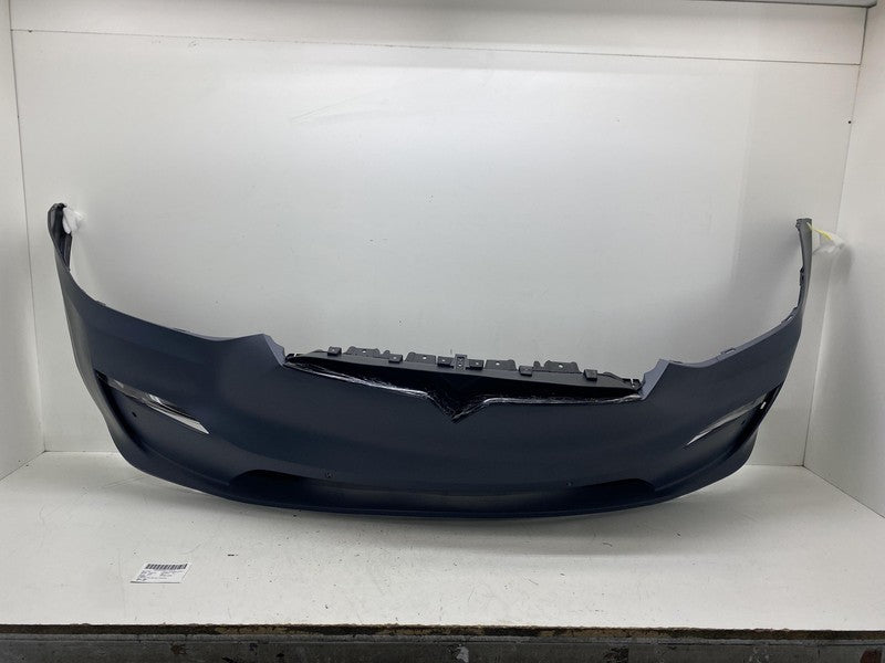 1588184-00-B ⭕21-23 Tesla Model X Front Bumper Cover w/ Foglight Primed Assembly 1588184-S0-A