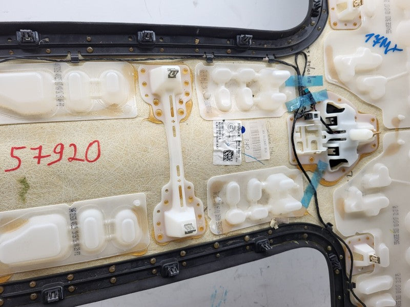 ⭕ 16-20 Tesla Model X Overhead Roof Headliner Ceiling Cover Black 1053