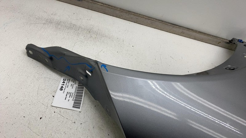 2022-2024 Kia EV6 Front Passenger Side Fender Shell Cover Panel Right Gray - KLG