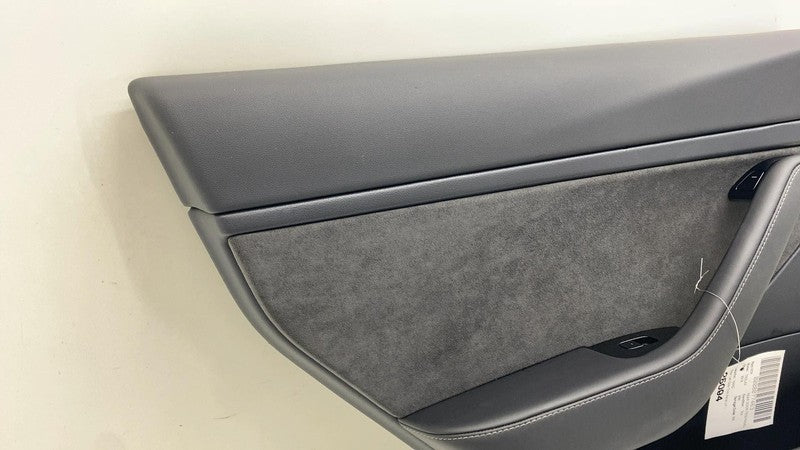 1090413-01-K ⭕ 2017-2020 Tesla Model 3 Rear Left Interior Door Panel Trim Card 1090413-01-K