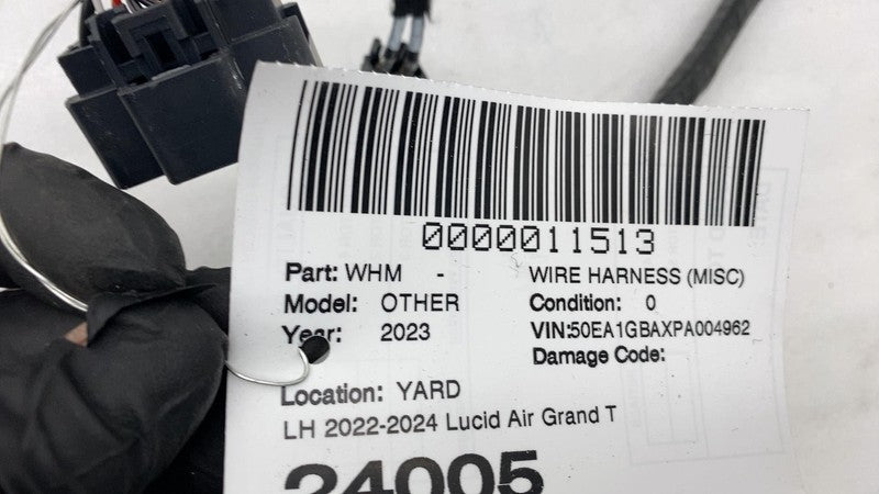 ⭕2022-2024 Air Grand Touring Trunklid Harness w/ Camera Block Left P11