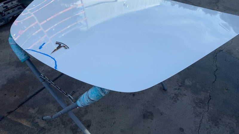 2017-2023 Tesla Model 3 M3 Front Hood Bonnet Shell Panel Cover Assy White - PPSW