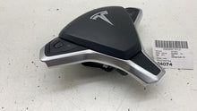 ⭕12-15 Model S Steering Wheel Airbag w/ Control Switch & Trim Bezel 1023381-01-C