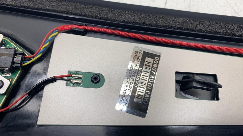 1100437-00-E ⭕ 2017-2023 Tesla Model 3 Left B-Pillar Applique Glass Trim Molding 1100437-00-E