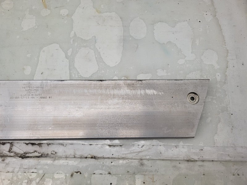 1037112 00 A ⭕12-20 Tesla Model S Front Subframe Bash Skid Plate Lower Extrusion 1037112-00-A