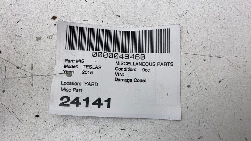 100726800E 2012-2015 Tesla Model S MS Front Left Bumper Active Louvre Shutter Grille Assy