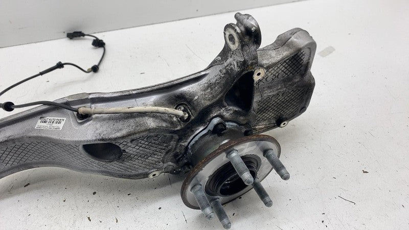 ⭕ 16-20 Model S Front Right Spindle Knuckle + Hub Bearing & ABS AWD 10