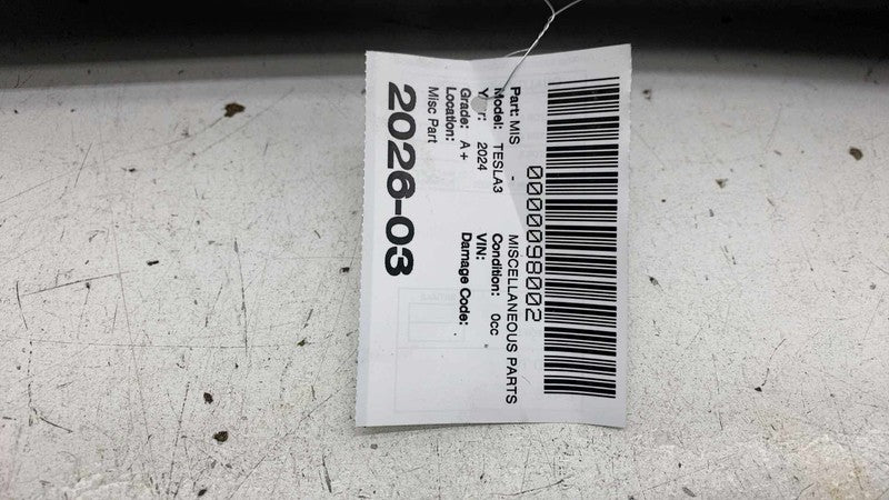 Miscellaneous Parts TESLA MODEL 3 24
