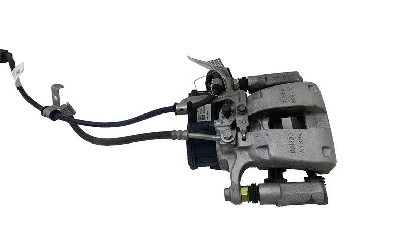 ⭕ 2017-2025 Tesla Model 3 Rear Right Caliper + Brake Hose Line BASE 10