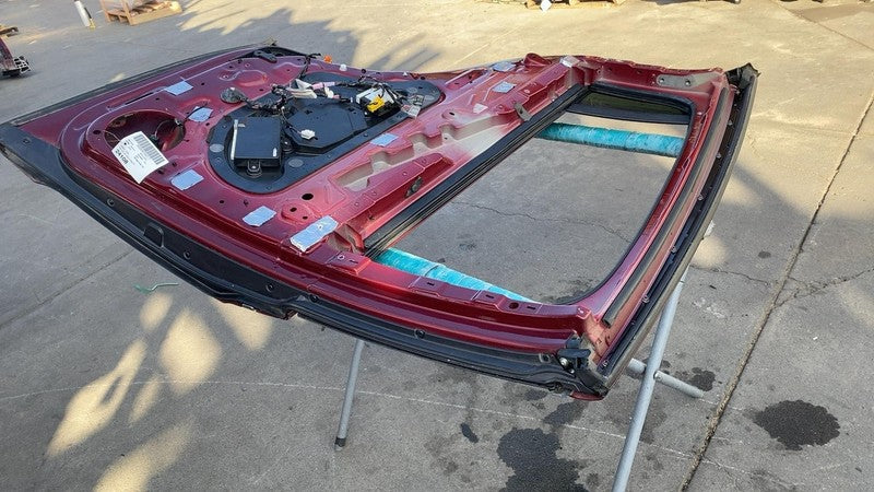 ⭕ 2016-2020 Tesla Model X Rear Driver Side Falcon Door Shell Panel Left Red PPSR