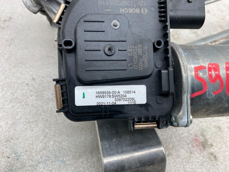 1658936 00 A ⭕20-23 Model Y Front Left Windshield Wiper Linkage Module and Motor 1658936-00-A