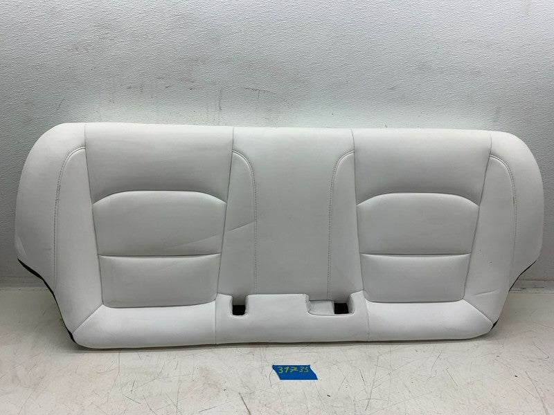 ⭕ 17-23 Model 3 Rear 2nd Row Lower Seat Cushion Pure White Leather 145