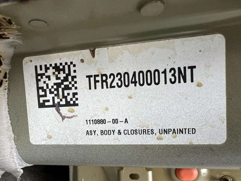 1110880-00-A 2017-2023 Tesla Model 3 Rear Tail Panel Bucket + Upper & Lower Rail Structural