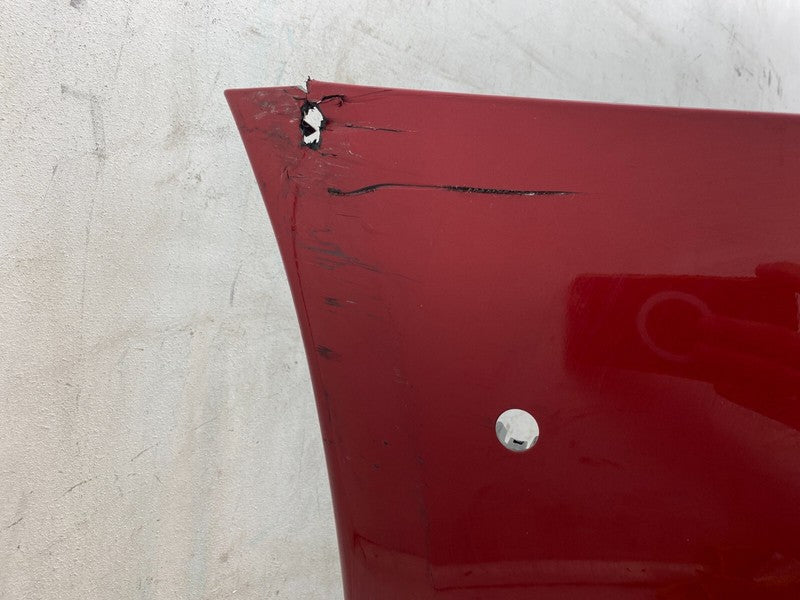 ⭕ 2016-2020 Tesla Model S MS Rear Bumper Cover Red w/ Park Sensor Hole